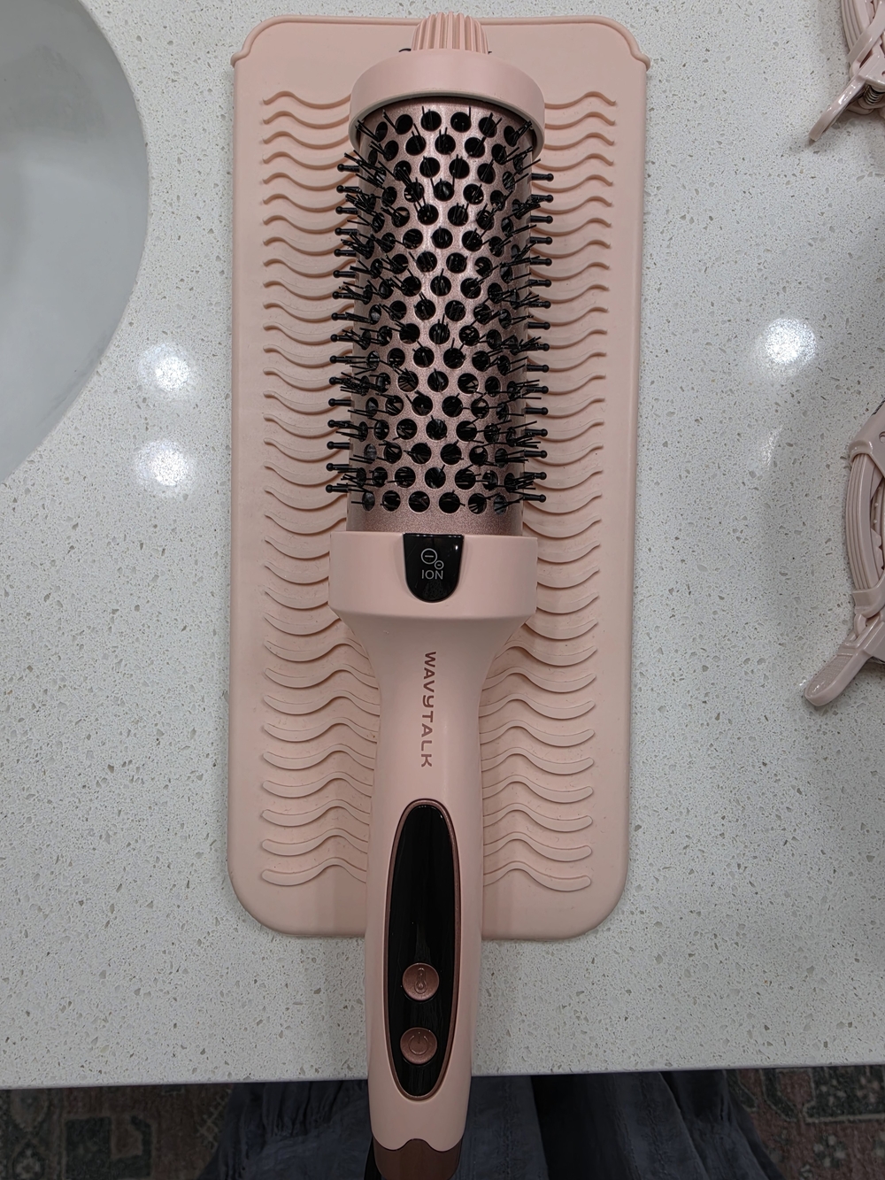 Wavytalk Pink Ionic Styling Brush